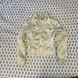 Elegant Cream Women's Jacket